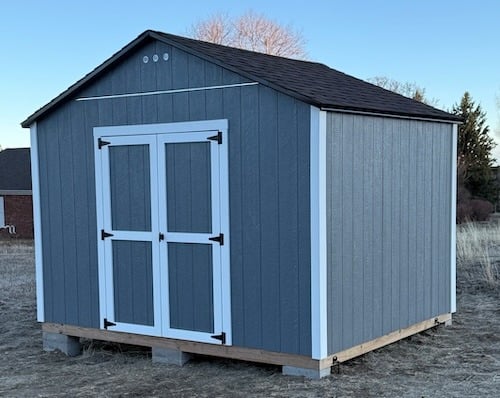 12' x 10' Backyard Basement Shed