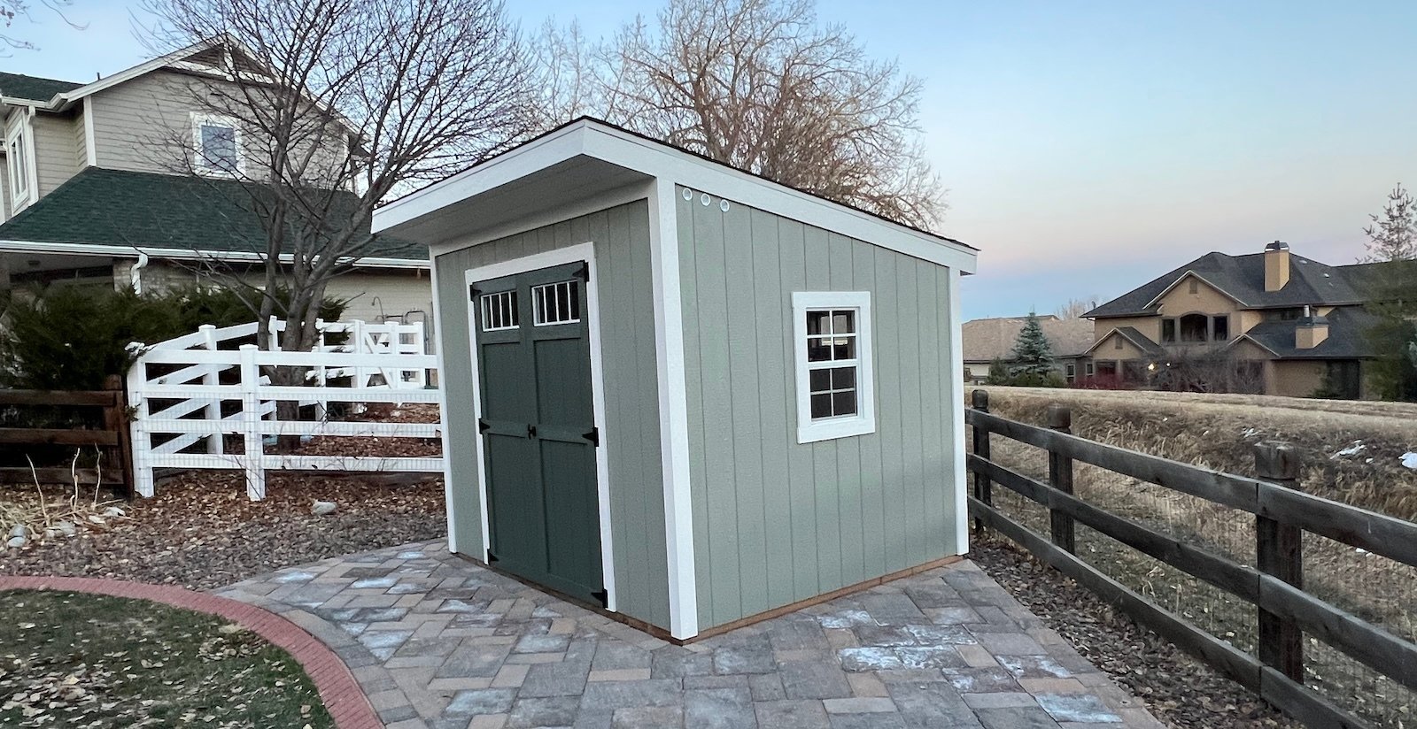 8x10 XL Lean-To Shed-1