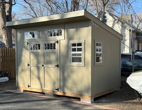 8x12 Lean-To Shed