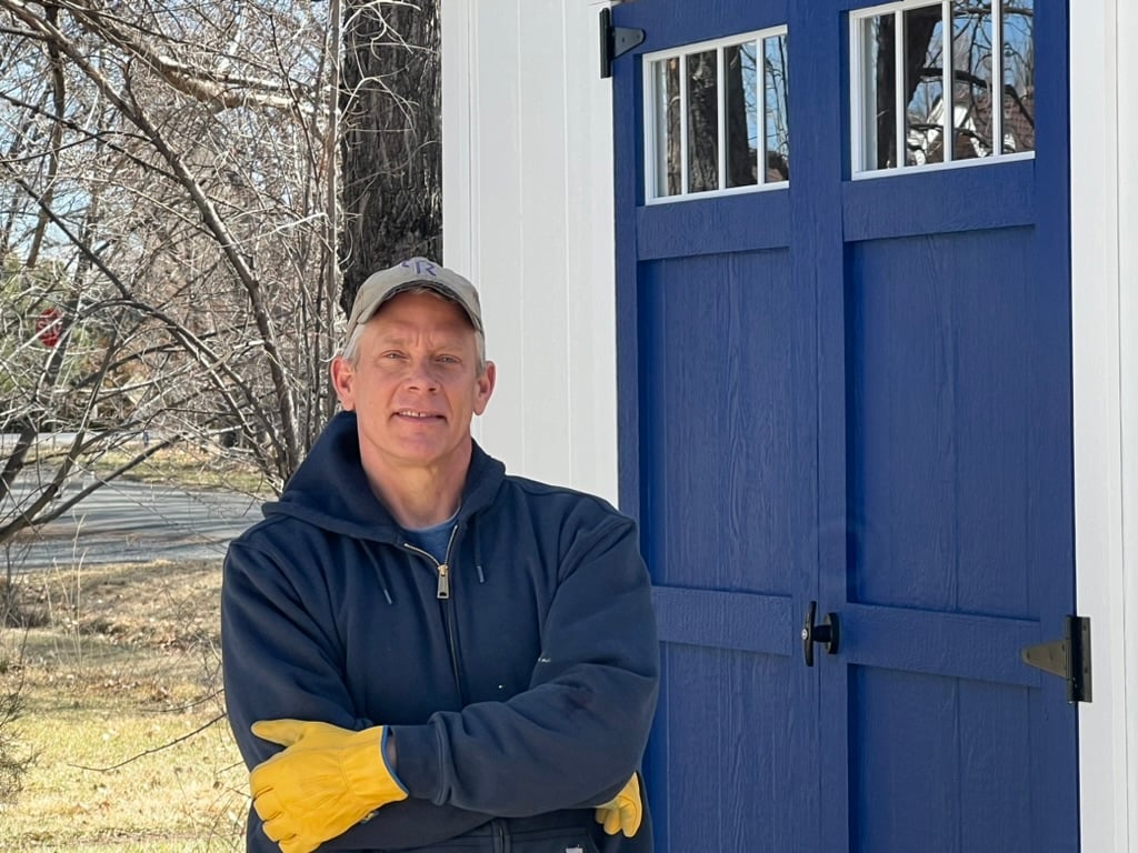 Jeff, Owner and Shed Builder, Story
