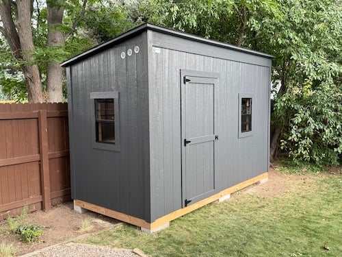 6 x 13 Lean-To Lawn Shed