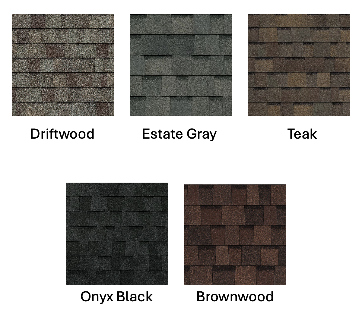 Shingle Colors