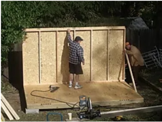Sheds Are Built In Your Backyard